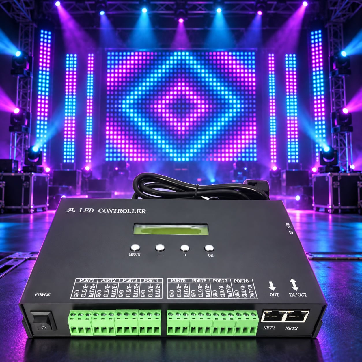 Pixel LED Kontrol Cihazı Nasıl Seçilir? SPI, DMX ve Doğru Kontrolcü Rehberi