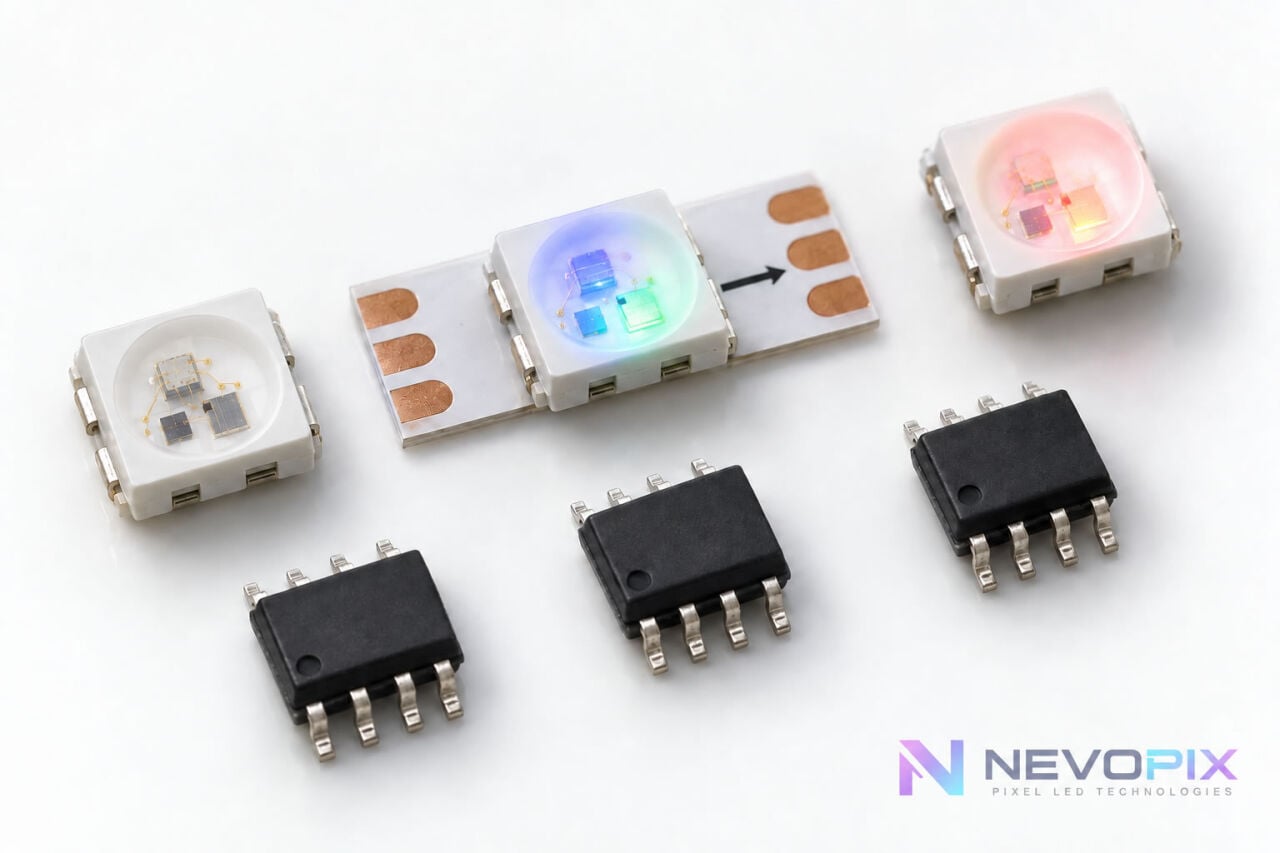 WS Serisi Pixel LED Rehberi: WS2811, WS2812B ve WS2815