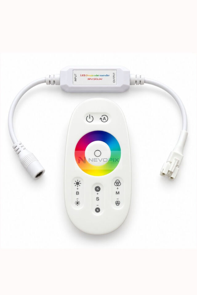 5–24V RF Dokunmatik Kumandalı RGB Pixel LED Kontrol Cihazı
