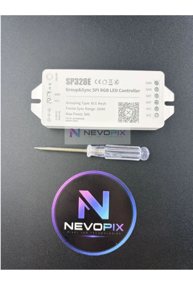 SP328E Bluetooth Mesh Pixel LED Kontrol Cihazı