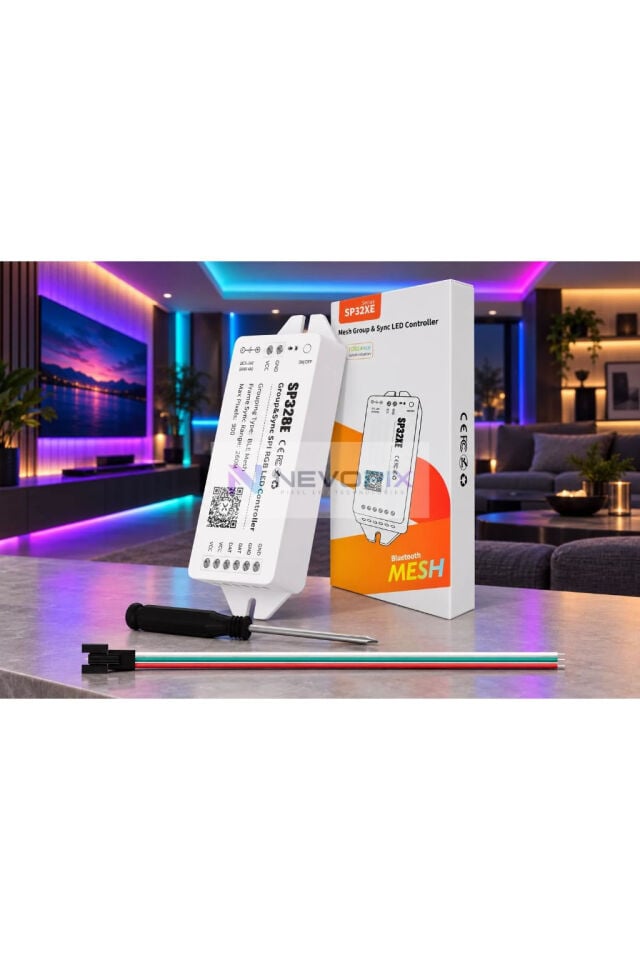 SP328E Bluetooth Mesh Pixel LED Kontrol Cihazı